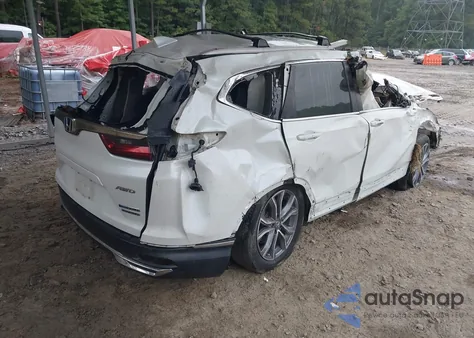 2020 Honda Cr-V Hybrid Touring from USA, damaged, VIN 7FART6H9XLE004278